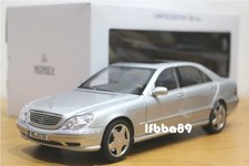 Norev 1/18 Mercedes Benz W220 S55 AMG 銀色 Limited 500 pcs