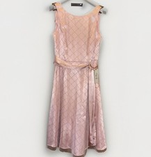 Women’s Eliza J Diamond Dress UK 12 Pink Party Formal with Diamonds