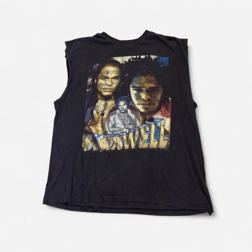Maxwell Fortunate Rap Tee R&B Music Concert Faded DI Vintage vintage concert t-shirt, vintage, size XL, single stitch, B+ condition