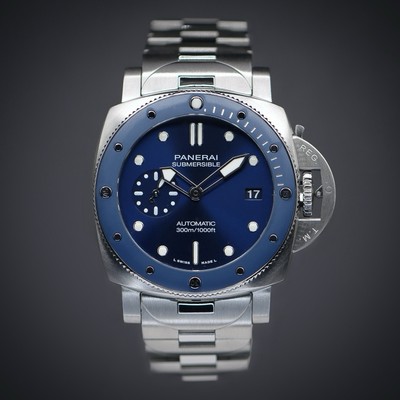 PANERAI Submersible  Blu Notte  Tre Giorni 42 | Ref. PAM01068 | Full Set