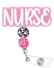 Nurse Badge Reel Holder Retractable ID Clip Nursing Name Tag Card Alligator