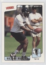 2001 Upper Deck Victory Victory Rookies Alge Crumpler #373 yf0