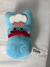 Peeps Blue Bunny Chef Edition Plush 6"