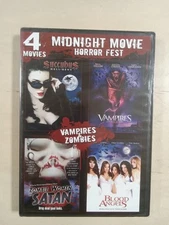 4 Midnight Movie Horror Fest Vampires & Zombies (Ships In A Box) New/Free Ship