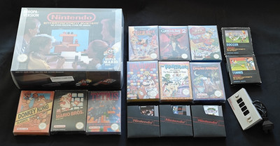 NES Nintendo Entertainment System Super Mario Bros. Edition OVP + Spielepaket