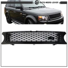 For 2010-2013 Range Rover Sport Front Mesh Grille Air Side Vents SET Black