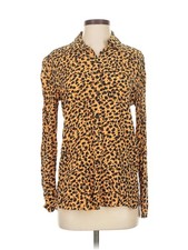 Stockholm Atelier & Other Stories Women Gold Long Sleeve Blouse 2