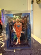 SHAI GILGEOUS-ALEXANDER 2024-25 PANINI SELECT #36 LIGHT BLUE PRIZM 63/299 630
