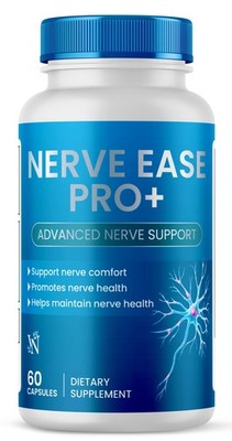 (1 Pack) Nerve Ease Pro+ Nerve Support Max Supplement NerveEase 60 Capsules