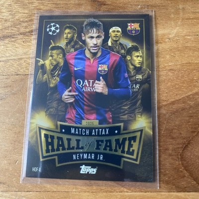 LOL 2026 Junior Mark Racer フォトカード Match Attax 2025 / 2026 Chrome Hall of Fame Neymar Jr Barcelona