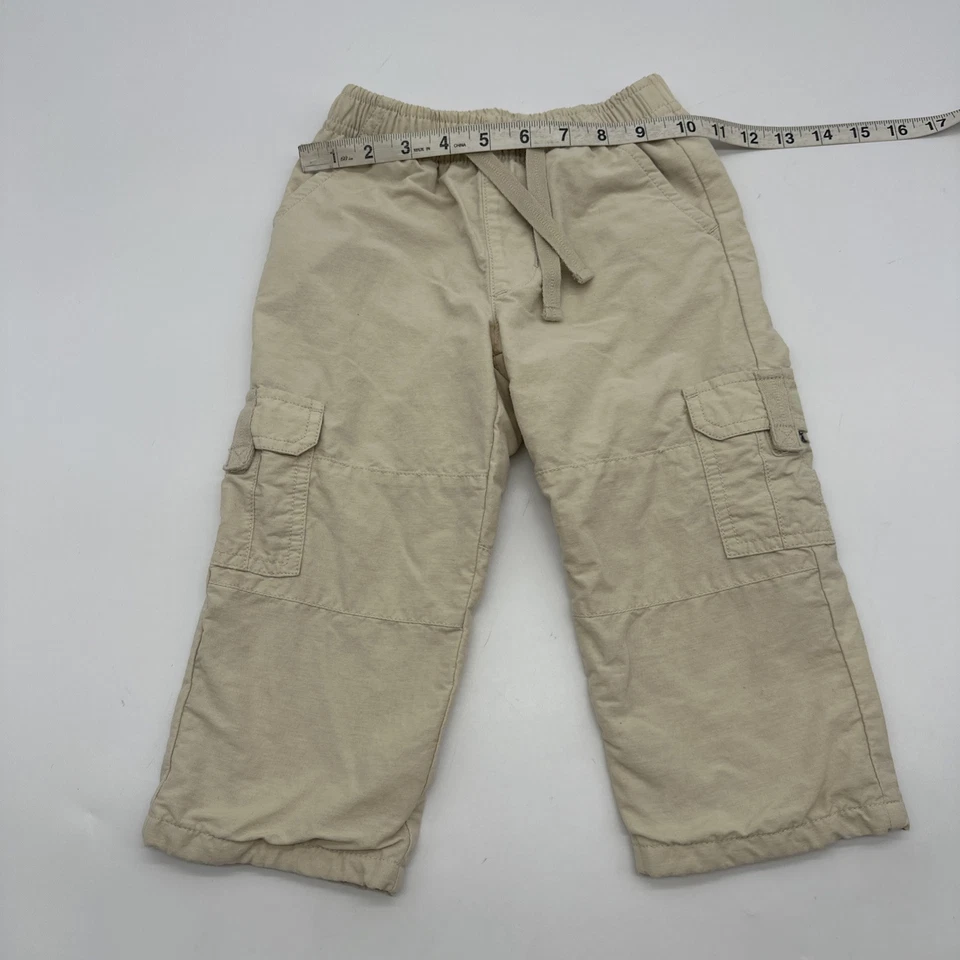 Pantalones cargo Gymboree niño pequeño talla 2T beige... #24379 Foto 3 de 4