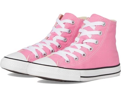 NEW KIDS CONVERSE PINK HIGH TOP Chuck Taylor All Star 3J234 CANVAS UPPER