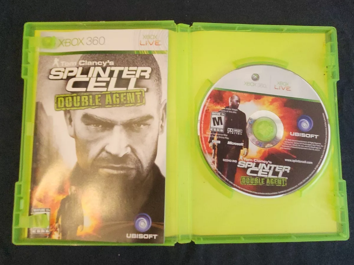 Tom Clancy's Splinter Cell:Double Agent BOX 360 USED Tested Work-no manual  8888522942