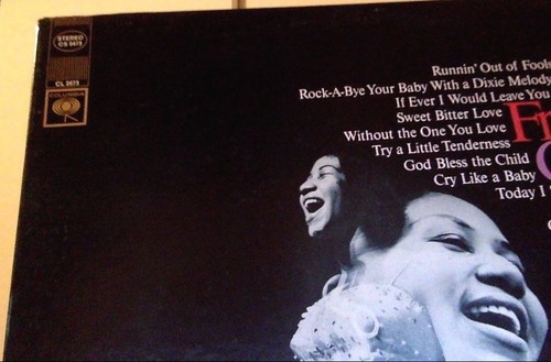 EX RARE 1967 orig PROMO ARETHA FRANKLIN GREATEST HITS lp Try A Little Tenderness - Picture 2 of 12