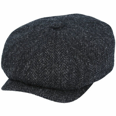 Harris Tweed Cap Newsboy Hat 100% Pure Scottish Wool 20th Harris Tweed Cap Newsboy Hat 100% Pure Scottish Wool 20th