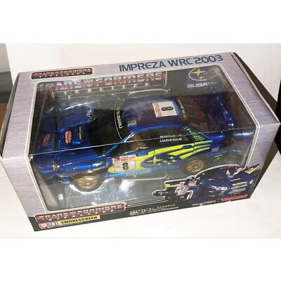 k*k様 タカラトミー IMPREZA WRC 2003 トランスフォーマー S TRANSFORMERS SMOKESCREEN feat. SUBARU IMPREZA WRC 2003 8ver. Car