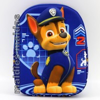 PAW Patrol Chase Kinderrucksack Rucksack 20630-0600 Marineblau 3D Motiv Neu/Ovp