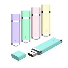 Kootion USB 2.0 5PCS 2GB 4GB 8GB 16GB 32GB 64GB Flash Drive Memory Stick 5 Color