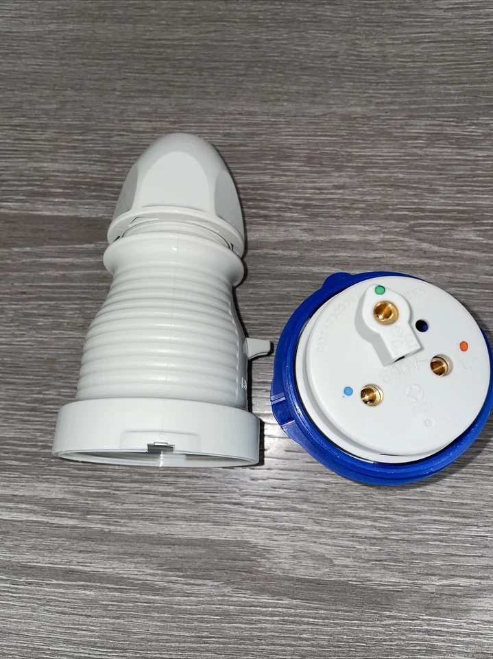 WALTHER 32A 230306 P2+E 230V PLUG IP44 single phase commando plug - Image 2 of 4