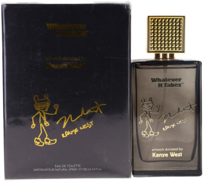 Whatever it Takes von Kanye West für Männer Eau de Toilette Kölnisch Wasser Spray 3,4 Oz. Neu