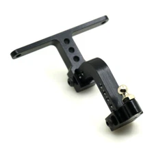 Adjustable Aluminum Tow Trailer Hitch For Axial SCX10 RC 1/10 Rock Crawler Black