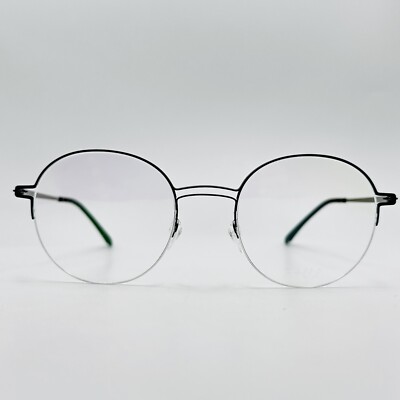 Plus eyewear Brille Damen rund schwarz halbrand NEO NB25 NEU