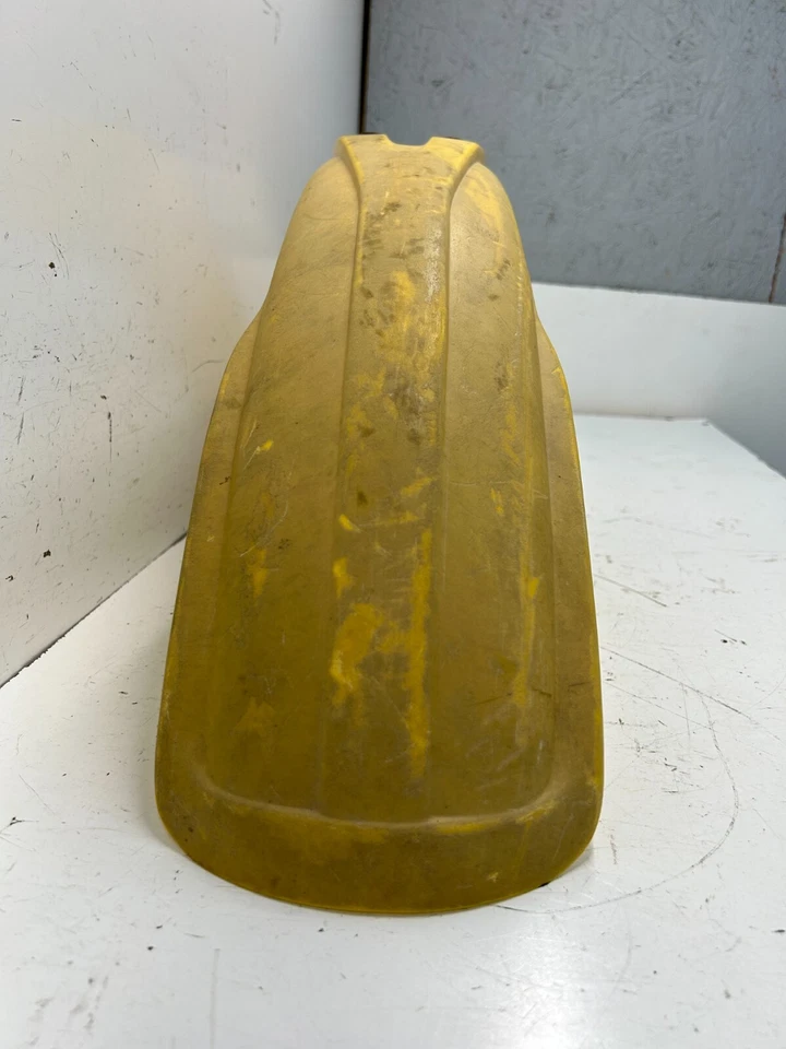 Guardabarros delantero Yamaha yz125d yz 125d + herrajes NO AGRIETADOS (1977) Foto 3 de 4