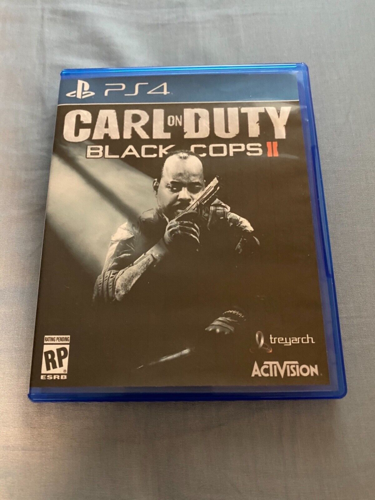 Call Of Duty Carl On Black Cops II 2 Ops PS4 PS5 MEME Game Case ONLY | eBay