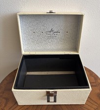 Vintage Am pak Deluxe No.910 Cartridge Tape Case 8 Track Storage NO DIVIDER 60  s
