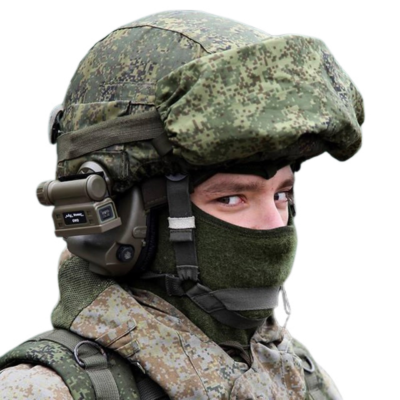 Housse de casque + housse de lunettes pour casque russe 6B47, accessoires de chasse airsoft, sac de rangement de casque de Camouflage EMR/MOX  18