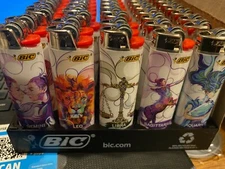 BIC ALIGHTERS WITH ASTROLOGICALSIGNS LOT OF 25