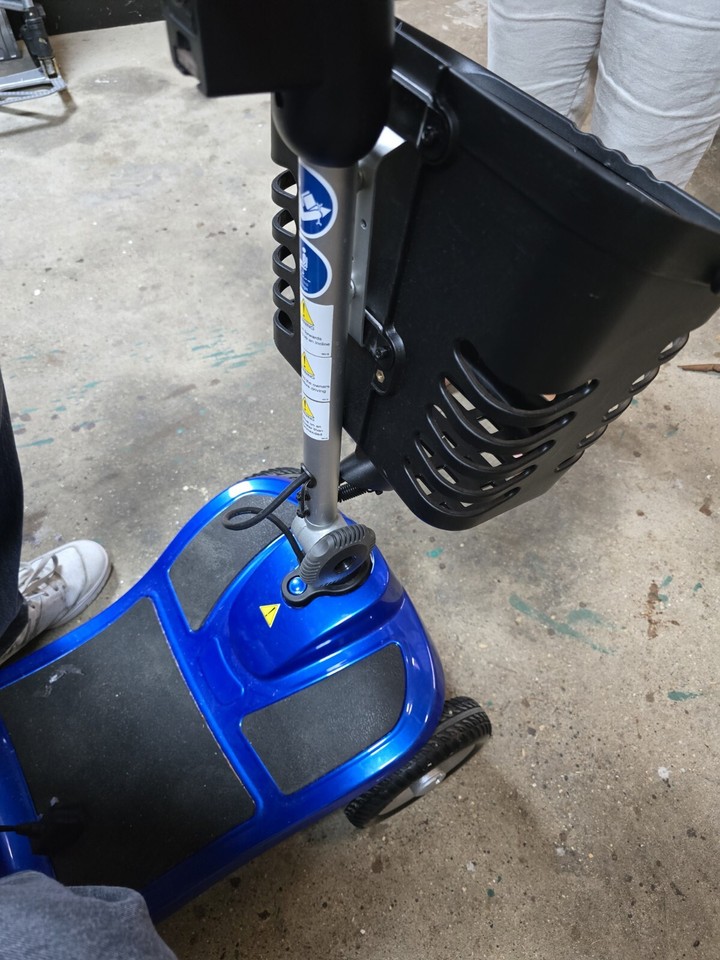 Kymco K Lite FE Auto Folding Electric Mobility 4Mph Boot Scooter eBay