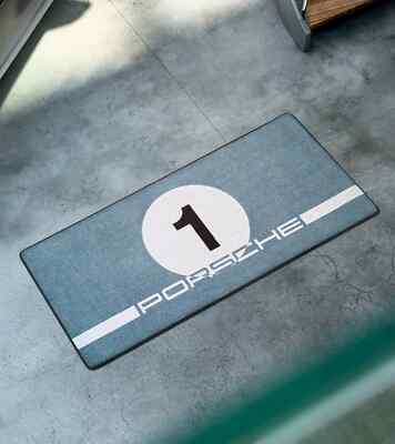Porsche Heritage Design Tequipment Garagenmatte Werkstatt Mancave Fußmatte