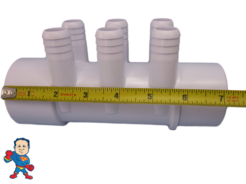 Manifold Hot Tub Spa Dead End (20) 3/4" Outlets Coupler Glue Kit Video How To - 第 15/22 張圖片