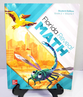 2023 McGraw Hill Florida Reveal Math Grade 2 Volume 1 UNUSED