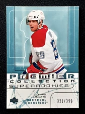 CHRIS HIGGINS RC 2003-04 UD PREMIER COLLECTION 03-04 NO 73 #321/399       36269