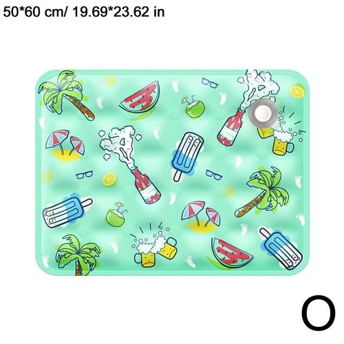 Pet Cooling Mat Cool Gel Pad Comfortable Cushion Bed Summer Dog Cat 16"/20"/24" - 第 6/38 張圖片