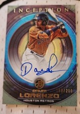 2022 Bowman Inception Dauri Lorenzo Auto #PA-DL #/200 EXCELLENT SHAPE 