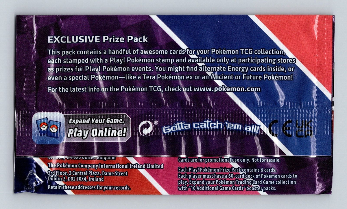 Play! Pokemon Prize Pack Series 5 - (EMPTY) | eBay