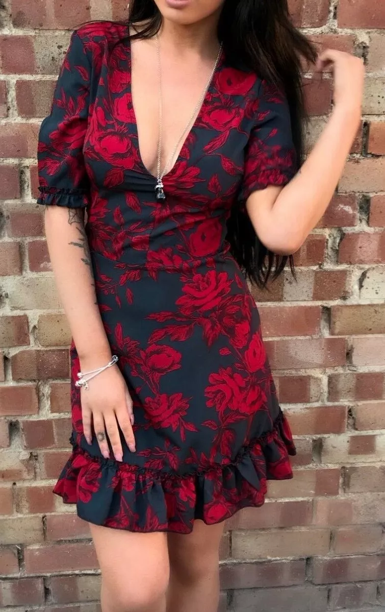 Navy blue 2025 and red dress