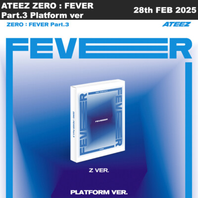 ATEEZ ZERO : FEVER Part.3 Platform ver QR+Photocard+Etc+Tracking