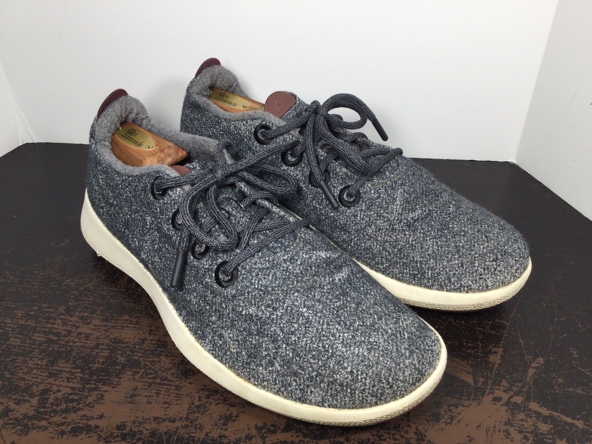 Allbirds Wool Runner Grey White Soles Men