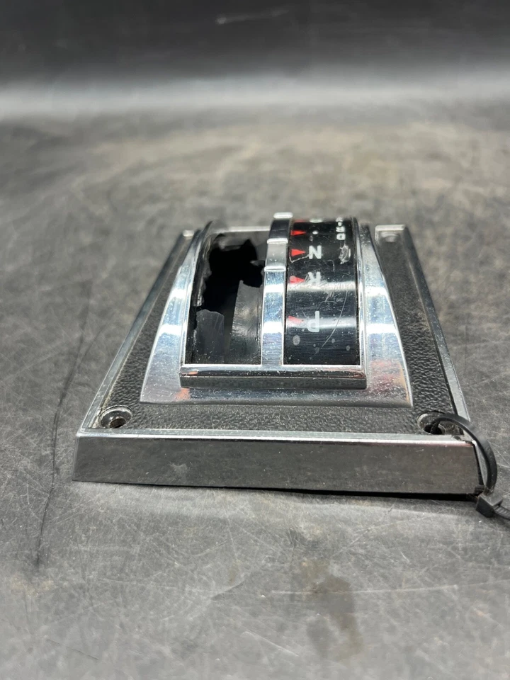 Ford Mustang Cruise-O-Matic 1964-1966 palanca de cambios selector bisel cubierta bota Foto 3 de 4