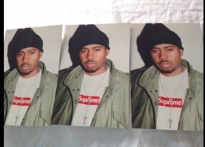 nas supreme sticker
