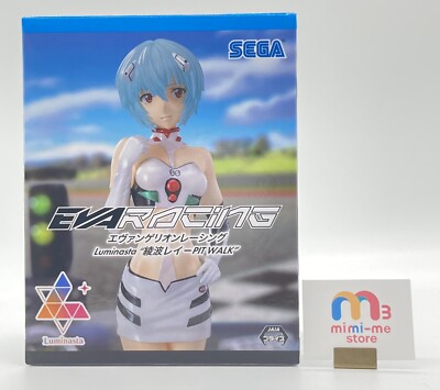 Evangelion Racing Luminasta“Rei Ayanami Figure－PIT WALK” SEGA 