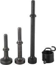Smoothing Air Hammer Tool Kit Pneumatic Chisel Bits Accessories Clear