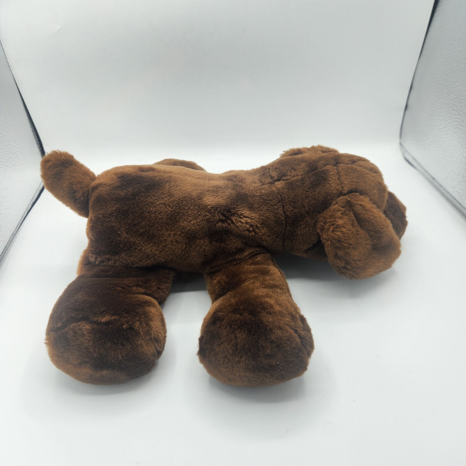 Vintage 2002 Brown Chocolate Lab Puppy Plush Soft Stuffed Animal Commonwealth