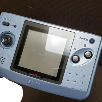 SNK Neo Geo Pocket Color Pearl Blue Handheld System Game console