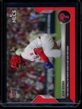 2022 Topps Now #1114 Jean Segura Red Parallel Card #d /10