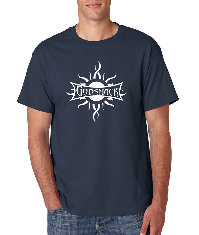 GODSMACK T-Shirt Metal Rock Band Logo Concert Tour Tribal Sun S